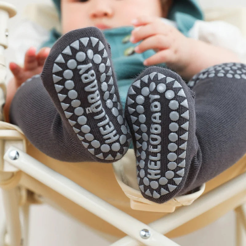 Baby Knee Non-Slip Floor Socks - # BAGE71210001