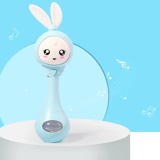 Baby Music Flashing Rattle - # BAGE81110005