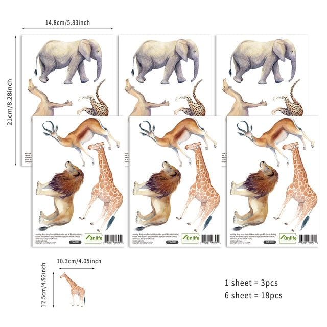 Baby Room Animal Stickers - # BAGEG12010003