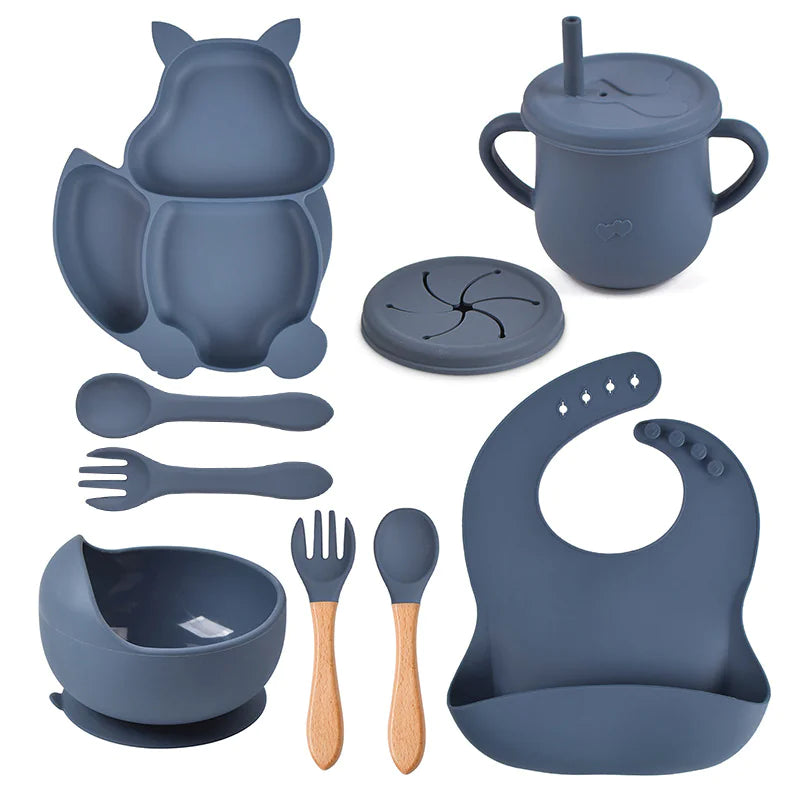 Baby Silicone Feeding Set - # BAGE21110003