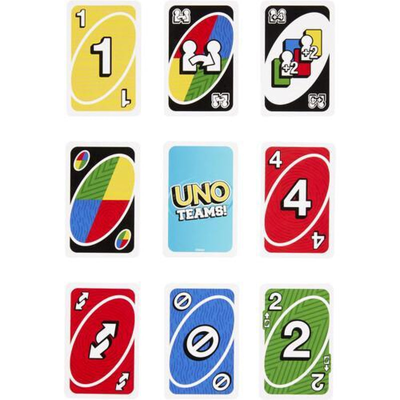 Mattel Games - UNO: Teams [COLLECTIBLES] Card Game, Table Top Game