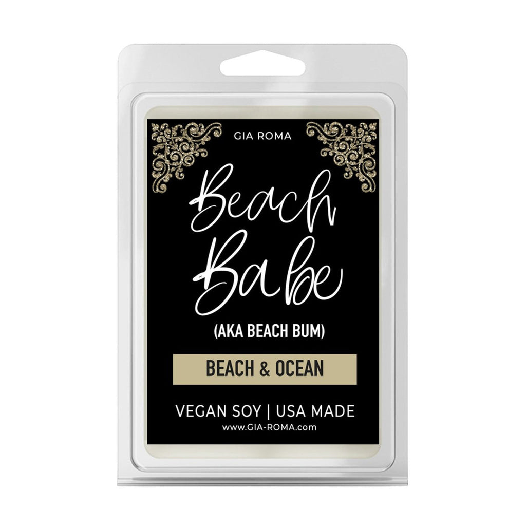 Beach & Ocean Soy Wax Melts Vegan, Dye-Free, Hand-Poured With Botanicals