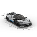 Benz One Racing Sports Brick Car Toys - # BOT&G52710002