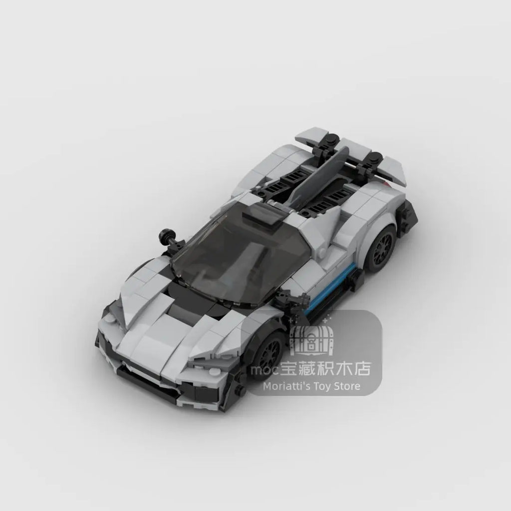 Benz One Racing Sports Brick Car Toys - # BOT&G52710002