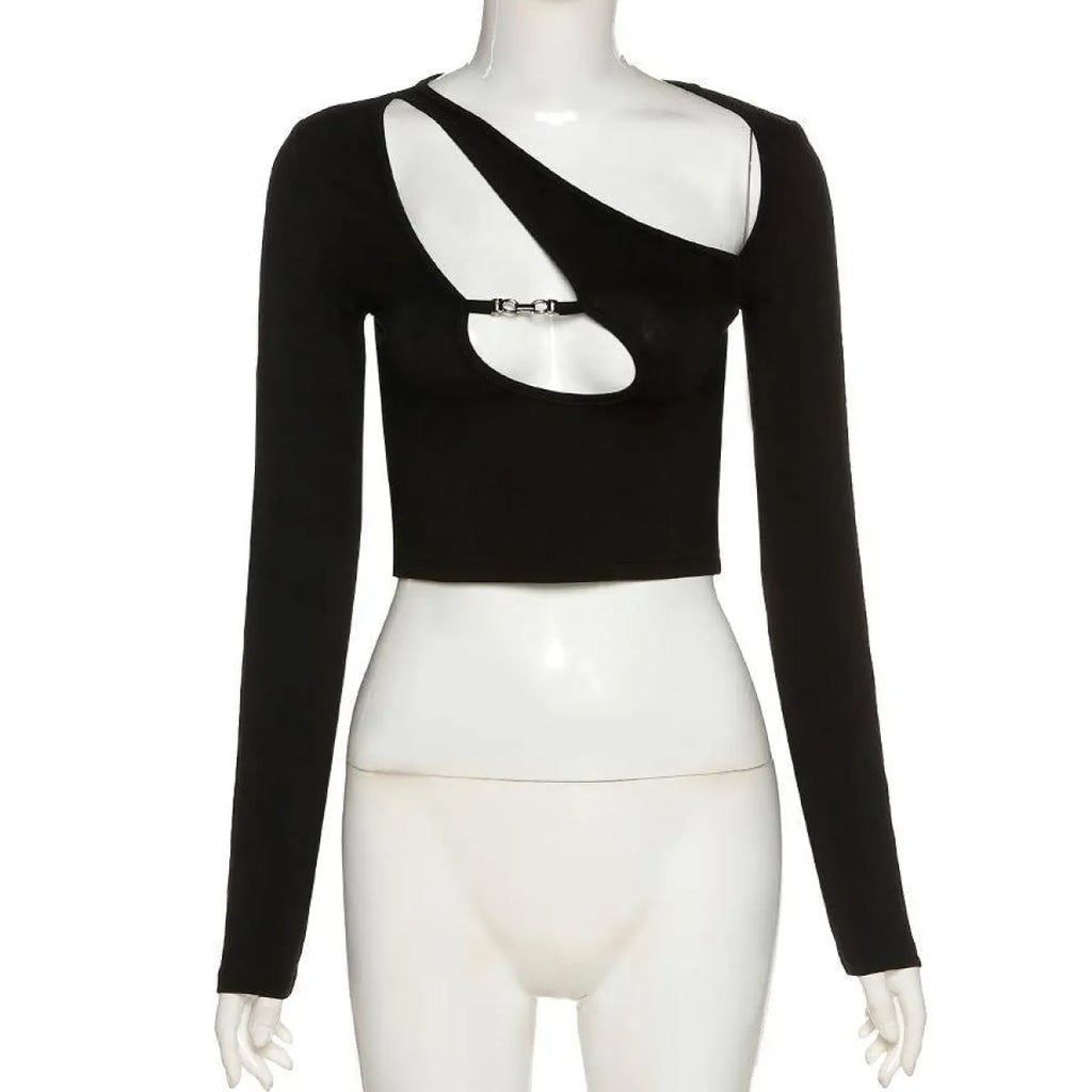 Black Dragon Crop Top