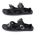 Black Mini Ski Skates Snow Shoes: Portable Adjustable Bindings - # BOAA73110008