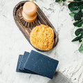 Black Soap Bar For Sensitive Skin - Unscented Natural Oils Gift For Him