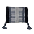 Black Striped Backstrap Clutch Handwoven Guatemalan Textile Evening Bag