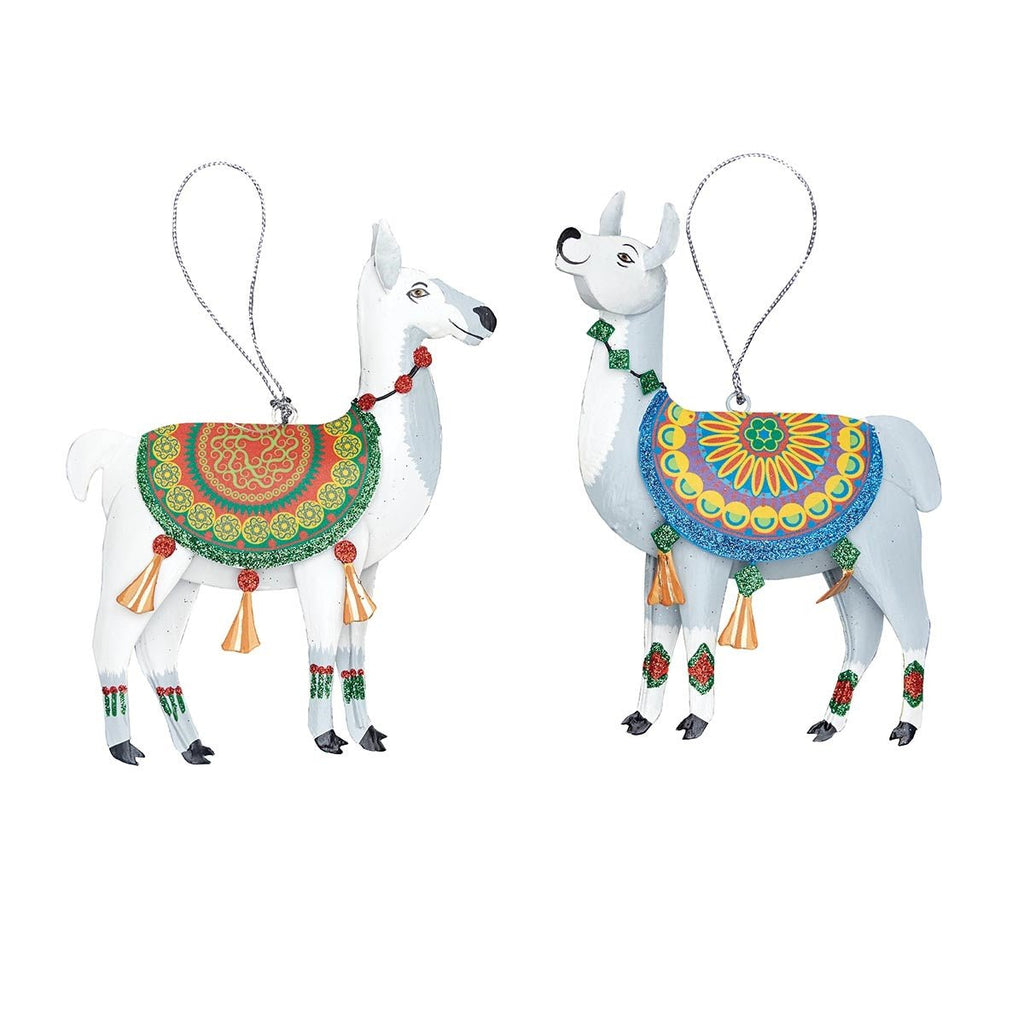 Boho Llama Ornament - 2 Colors