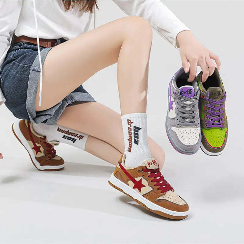 Breathable Skateboard Shoes - # BOAA73510003