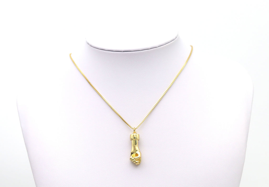 Gold Power Fist Charm, LK528