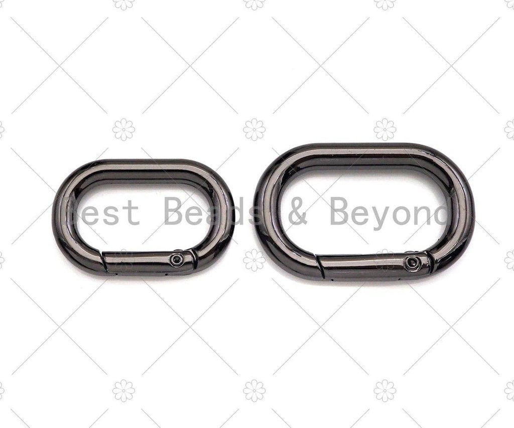 High Quality Large Gold/Silver/Gunmental Carabiner Clasp, Snap Clip Trigger Clasp, Spring Buckle Clasp for Purse Key Jewelery, sku#K126C