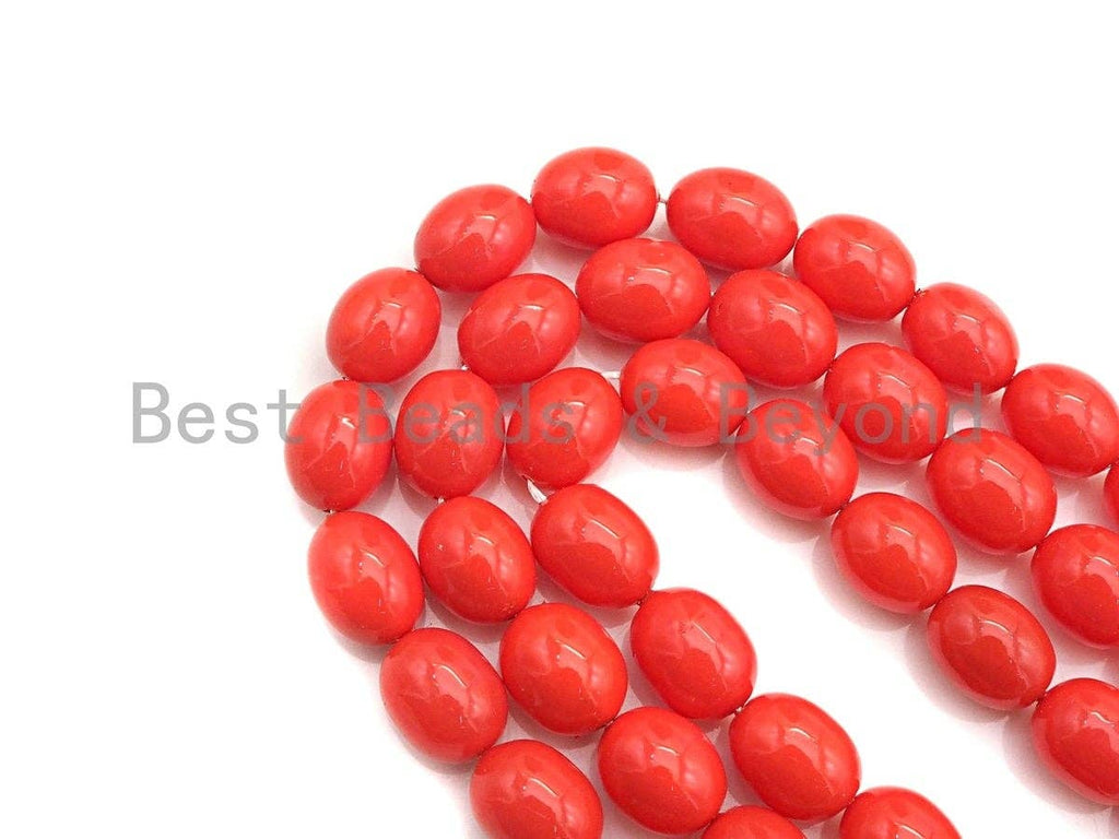 Mother of Pearl Oval Shape beads, Orange Mother of Pearl, Black Mother of Pearl, 12x16mm, sku#T128