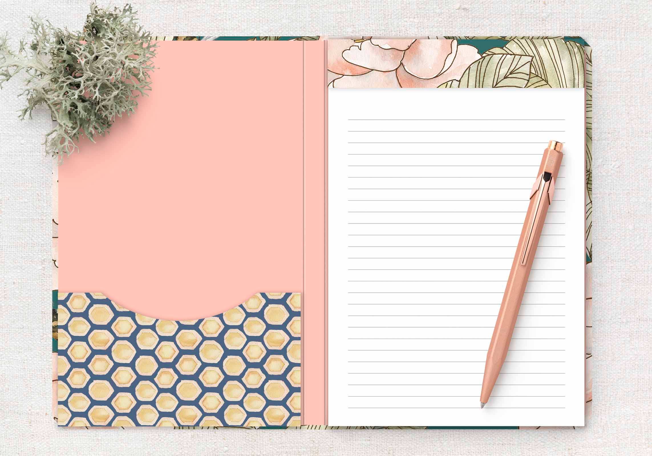 Classeur GraceLaced avec bloc-notes