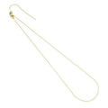 Twisted Dainty Gold Adjustable Chain Necklace, Sku#LD588/LD487