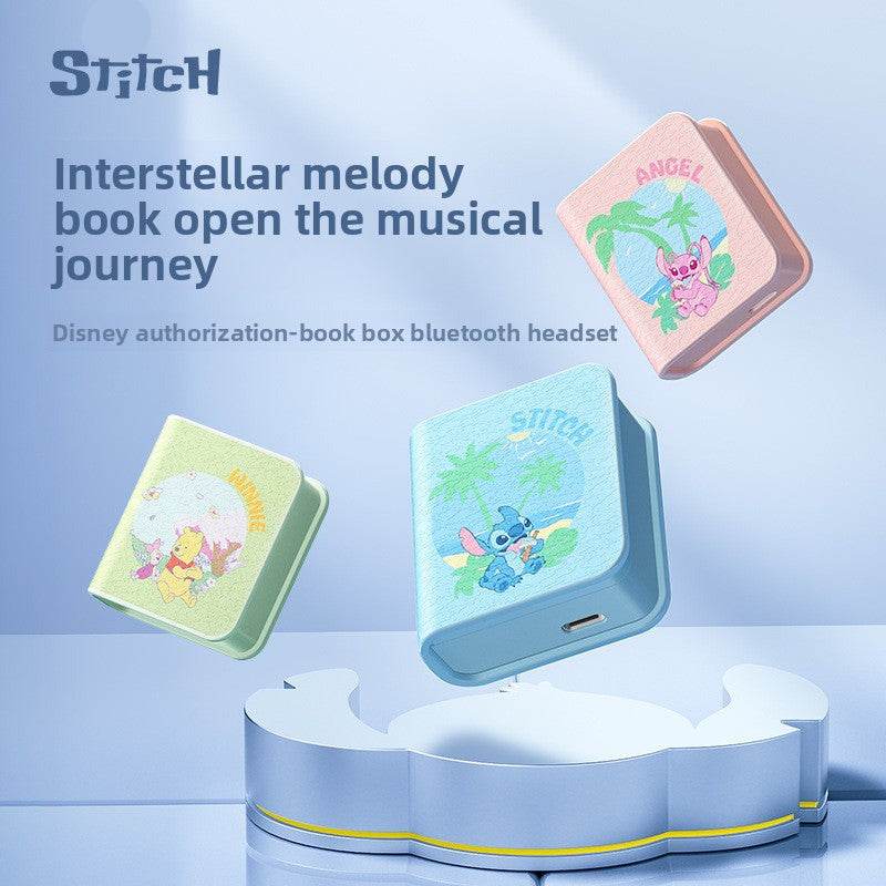 Book-style cute Bluetooth Headset