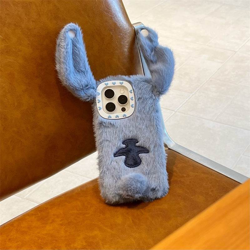 Plush Hand Ear Apple Phone Case