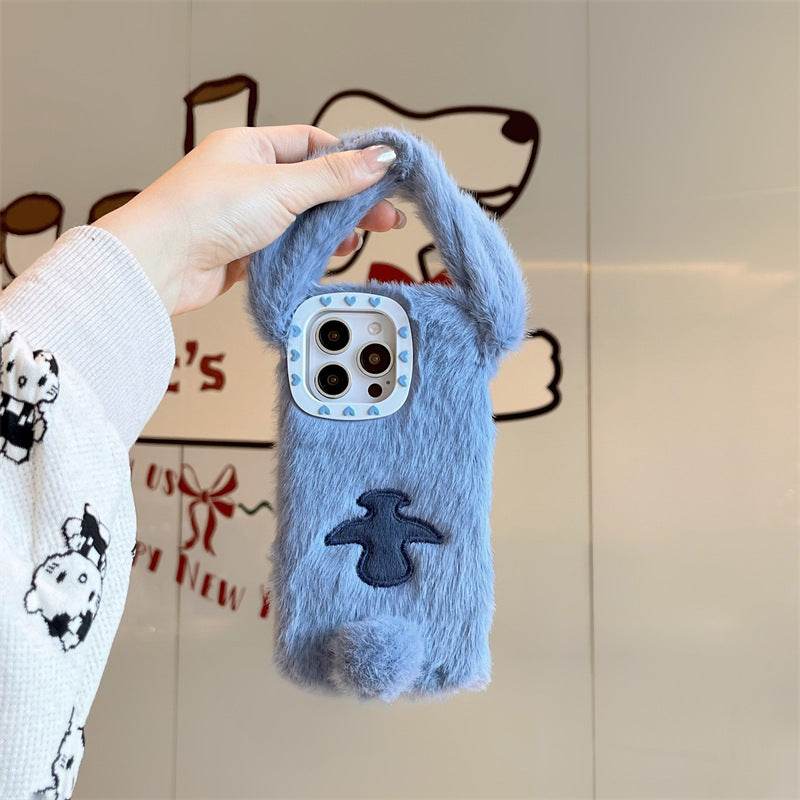Plush Hand Ear Apple Phone Case