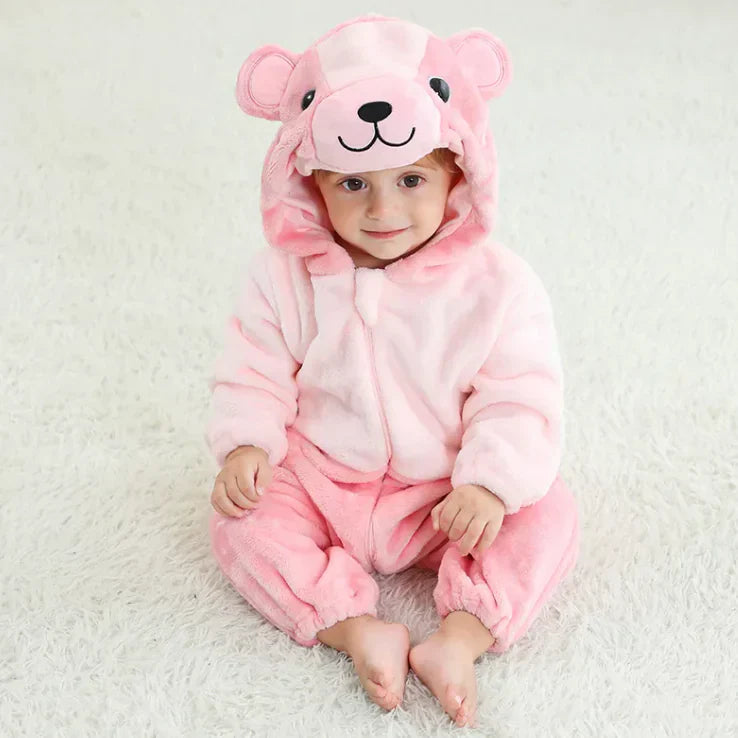Cartoon One-piece Pajama - # BAAA81810002