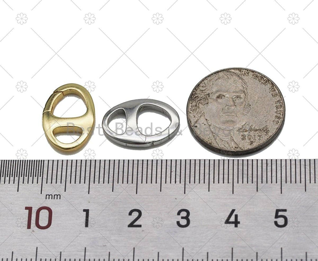Soda Pop Tab Spring Gate Clasp, Sku#H331