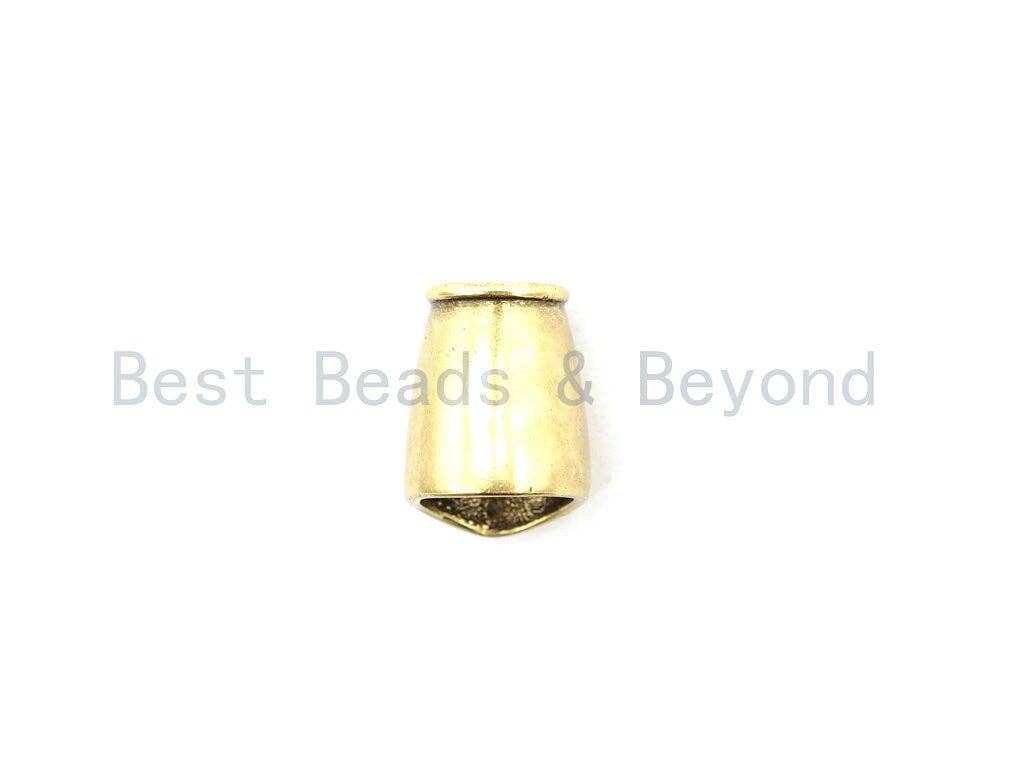 Antique Silver/Gold/Copper Spartan Helmet Bead, For Paracord Survival Bracelet Keychains Making, Men's Bracelet DIY, 12x17x13mm, sku#Y124