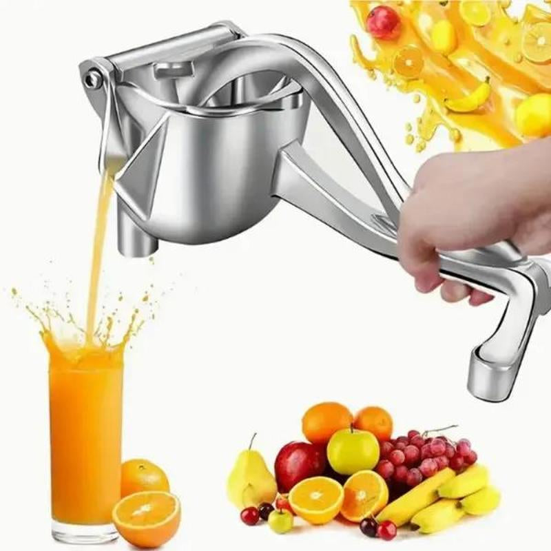 Efficient Juice Squeezer - Easy-To-Clean Heavy-Duty Professional Citrus Juicer Extraction Manual Citrus Squeezer Press Kitchen Tools for Moms Christmas Gifts - Aluminium