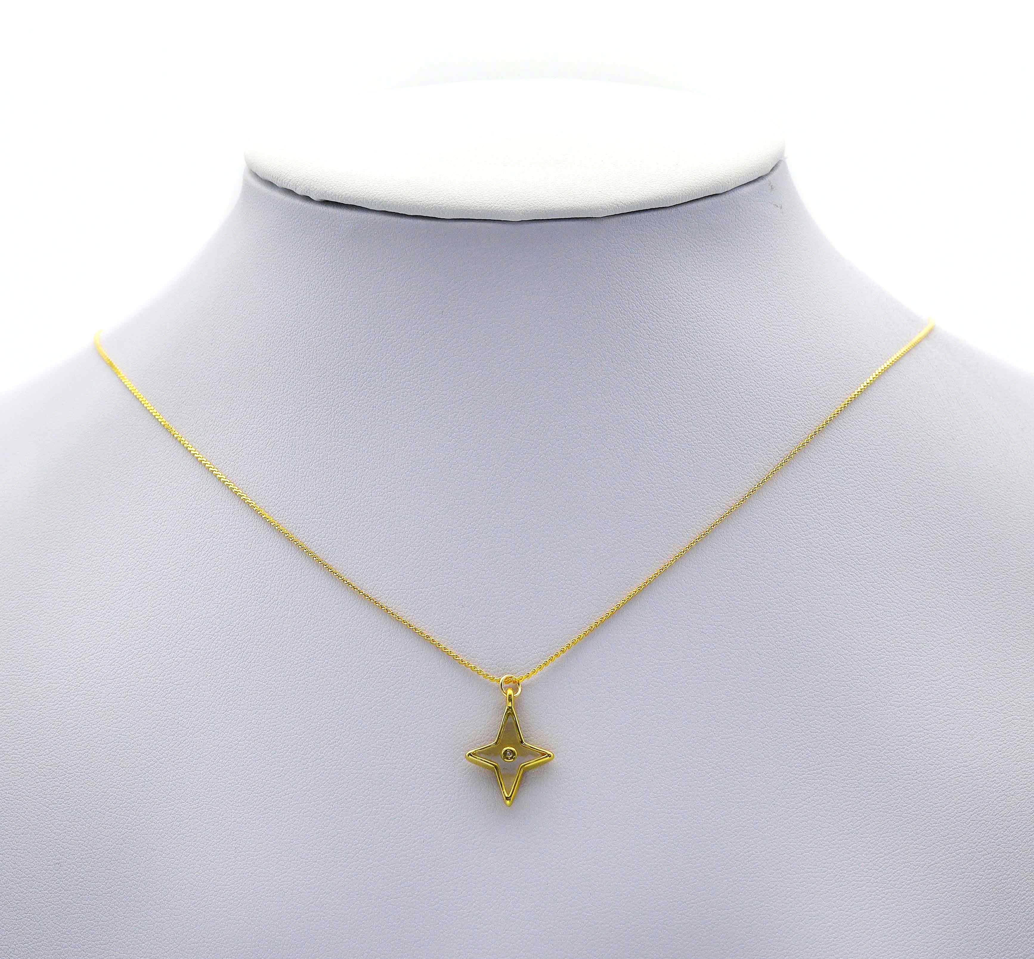 North Star Gemstone Charm, Sku#LY07