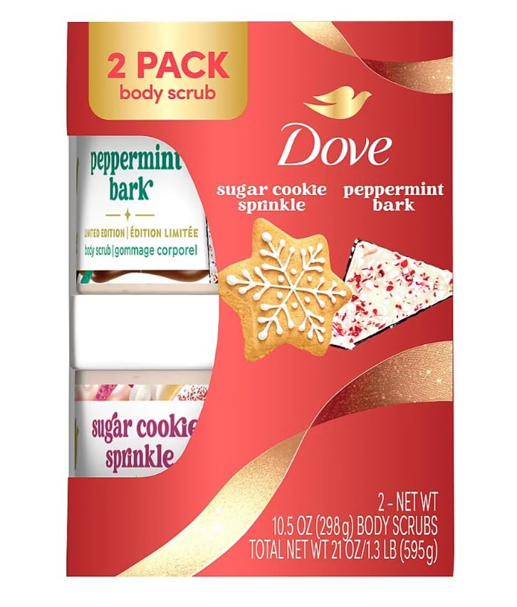 Gommage corps Dove Douceurs des Fêtes 2 unités/300 g
