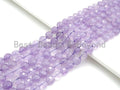 High Quality Natural Checkerboard Cut Lavender Jade Coin Shape beads, 8mm Turtle Shell Cut Lavender Jade Beads, 16" Full strand, sku#UA47