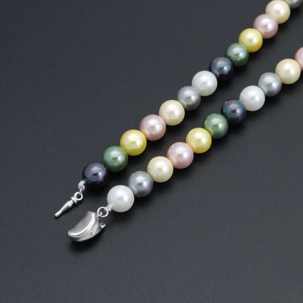 Pearl Adjustable Necklace,Sku#EF693