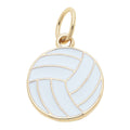 Volleyball Enamel Charm