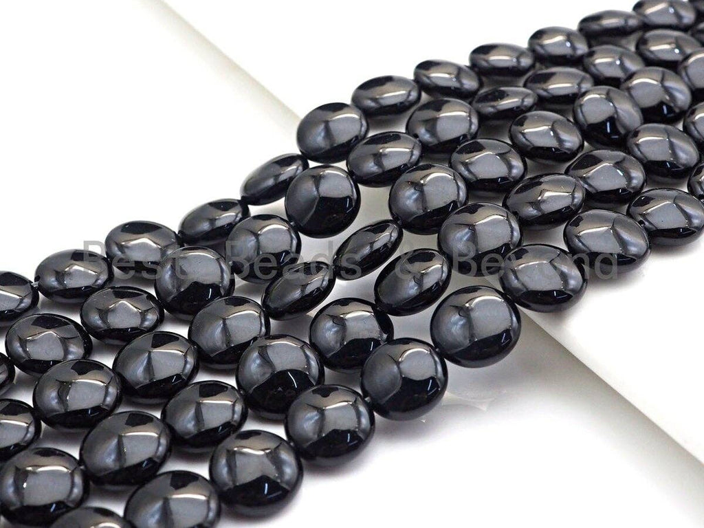High Quality Natural Onyx Button Coin Shape Beads, 8mm/10mm/12mm/14mm/16mm/18mm Onyx Beads, 15.5 Full Strand, sku# Q39