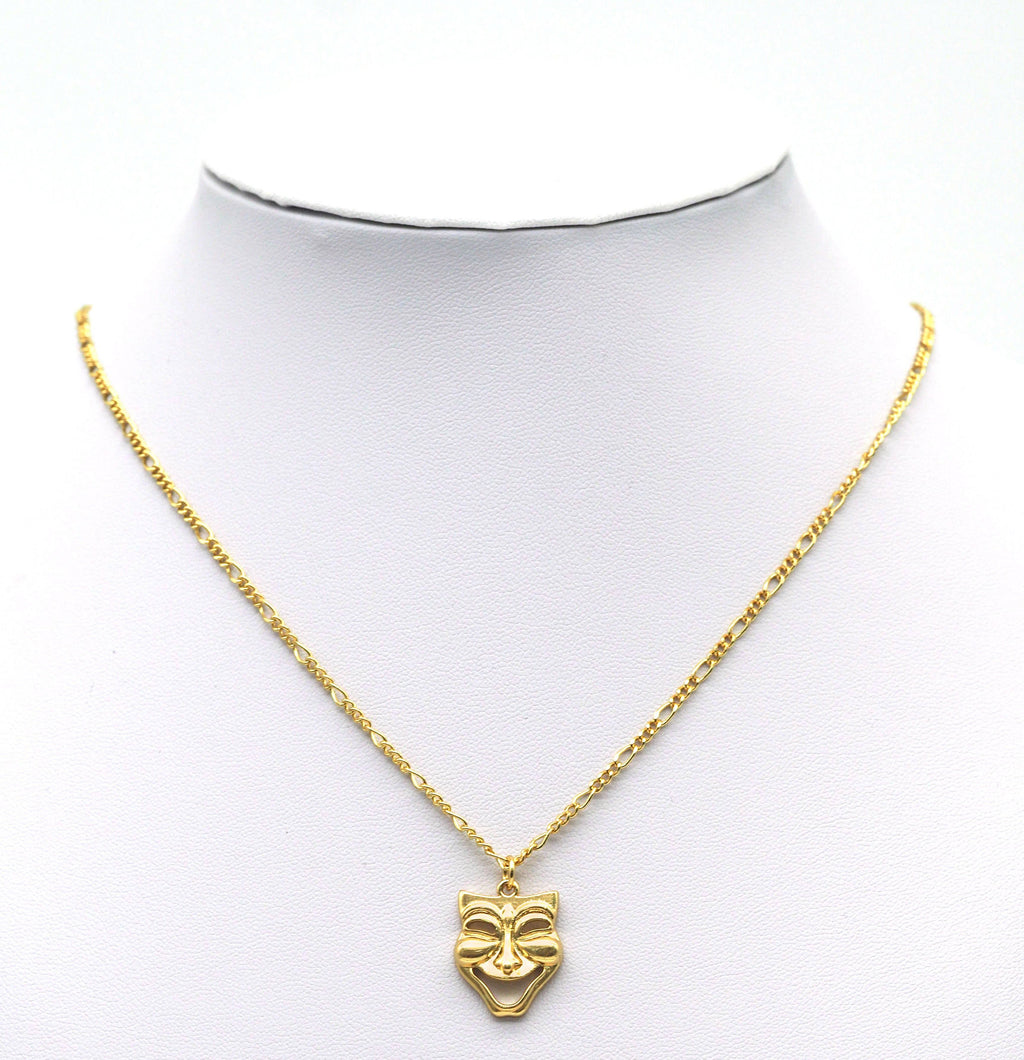Gold Mask Charm, Sku#F1478C