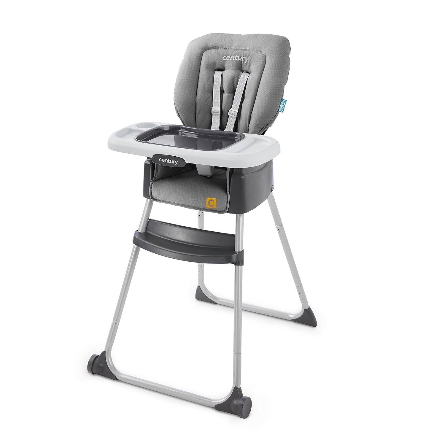 Century Dine on 4-In-1 High Chair, Grows with Child with 4 Modes, Metro
