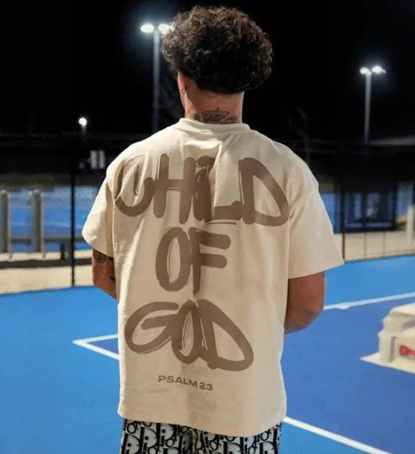 Child Of God Print T-shirt - # BOAA13510039