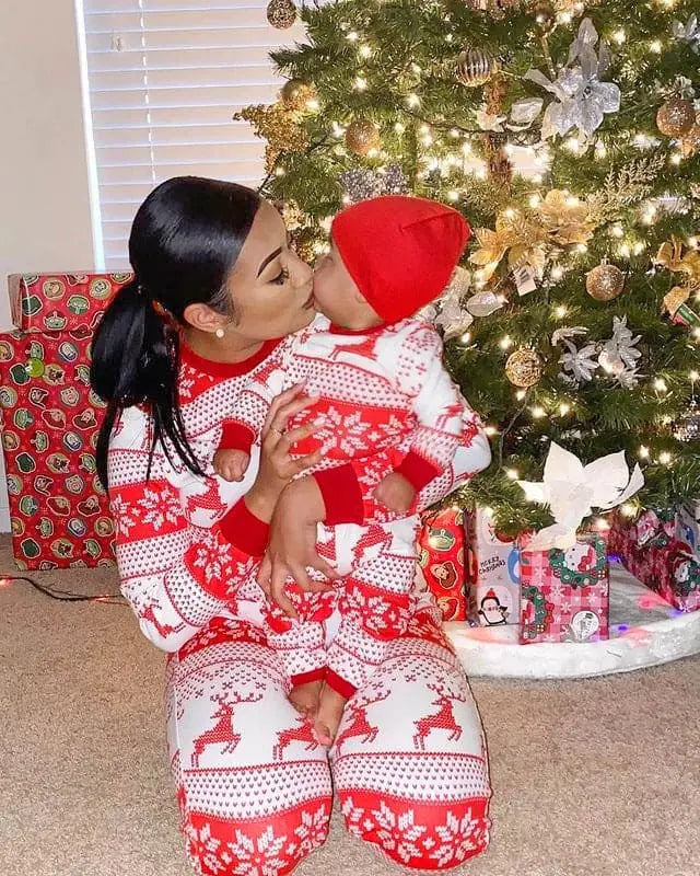 Christmas Pajamas Fall Family Set - # BOAA12710003