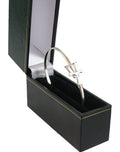 Vermont   Hook Bracelet Silver - 3mm Band - 7.5 Inch