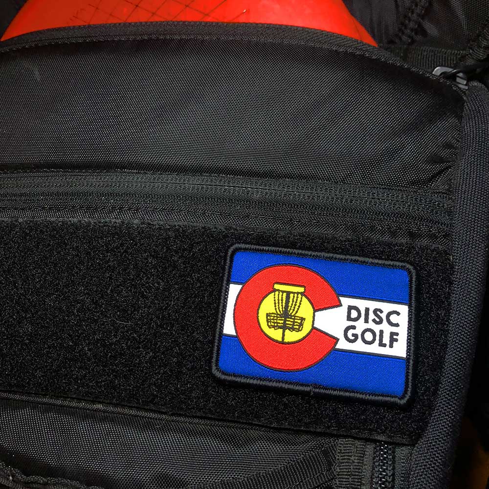 Colorado Disc Golf Patch - Hook And Loop