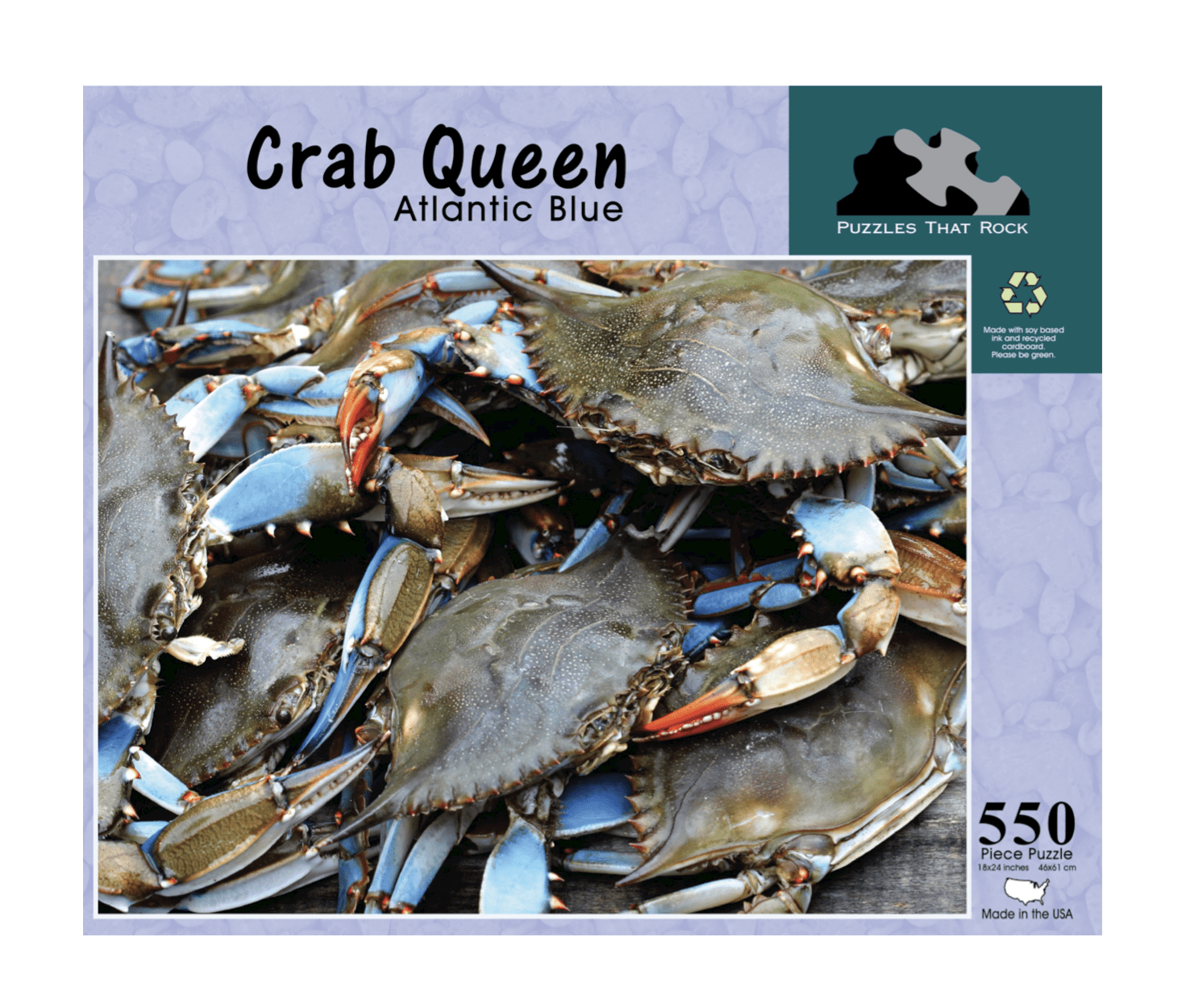 Crab Queen 550-Piece Jigsaw Puzzle