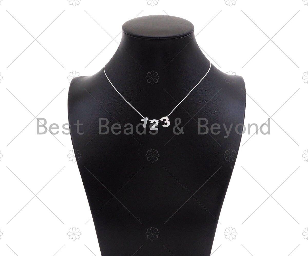 High Quality Mother of Pearl Arabic Numbers Charm, Numbers Pendant Charm, Birthday Charm, Pearl Arabic Number Charm, 8x10mm, Sku#T156