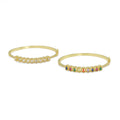 Clear Colorful Baguette CZ Adjustable Bracelet, Sku#LX503