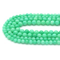 Chrysoprase Jade Round Smooth Beads, Sku#U1819c