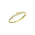 Clear CZ Gold Buckle Adjustable Bracelet, Sku#LD549