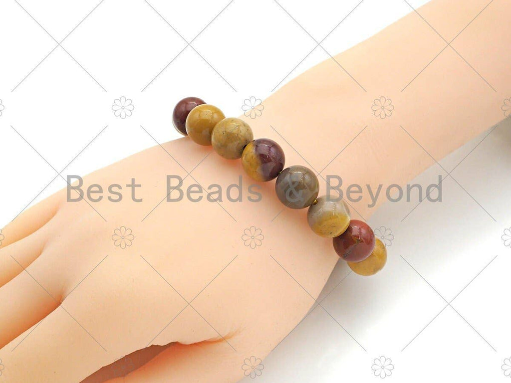 Mookaite Stretchy Bracelet, Sku#EF45