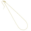 Dainty tuve round ball thin Adjustable Necklace, Sku#LD491
