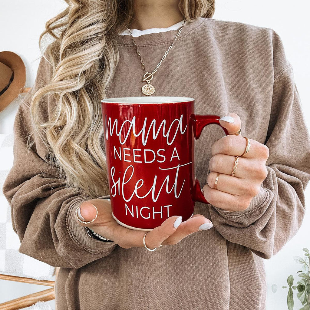 Christmas Coffee Mug Double Sided Ceramic Funny Holiday Snark Mug 15oz