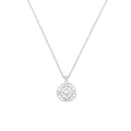 Enchanted Adjustable Necklace in Ivory Pearl/Silver