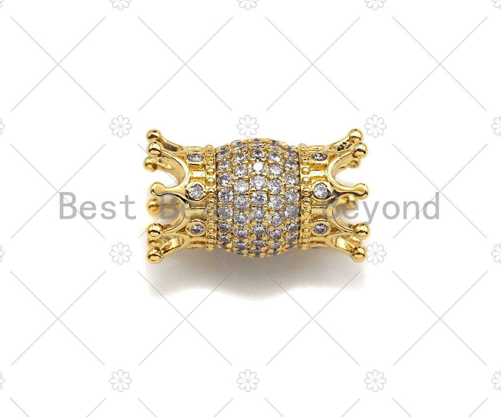 CZ Micro Pave Eagle Claw Connector Beads, Men's Bracelet Charm, Dragon claw, Men's Jewerly Finidings, 11x19mm, sku#Y257