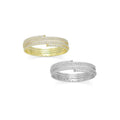 Gold Silver CZ six lines wrap Adjustable Bracelet, Sku#A274
