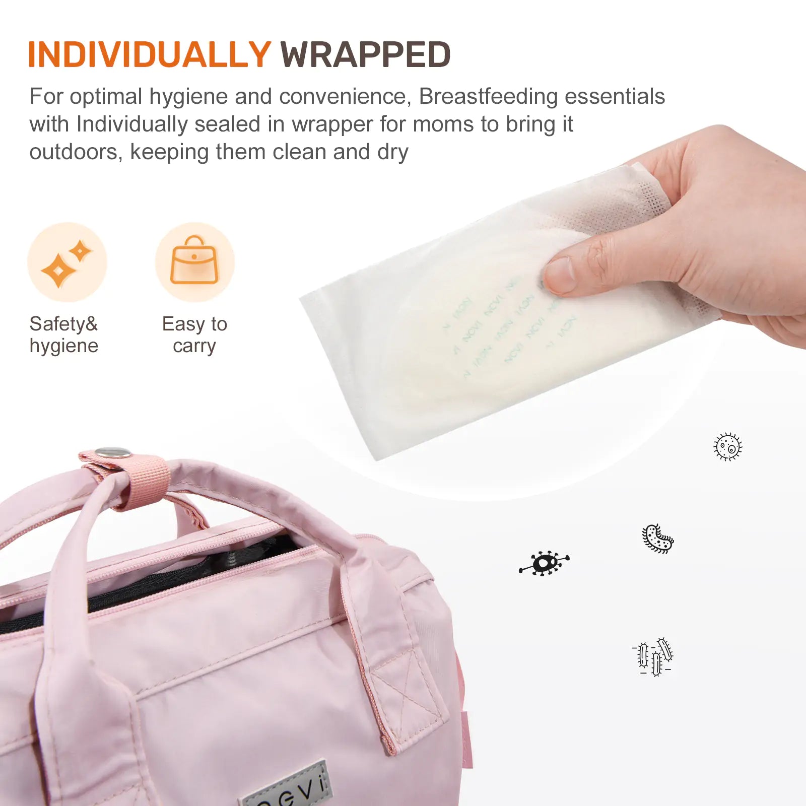 Disposable Nursing Breast Pads - # BAGE21410001